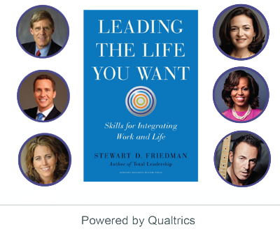 Leading The Life You Want Skills for Integrating Work and Life